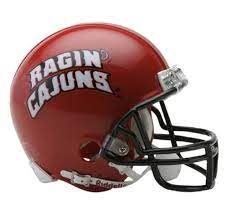 Louisiana At Lafayette Ragin Cajuns Football Game Helmet College Football Helmets Lafayette Louisiana Louisiana