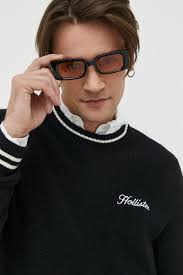 Svetr Hollister Co., barva černá