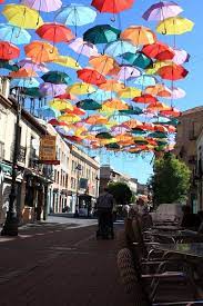 As of 2018, it has a population of 180,747, the region's sixth most populated municipali. Street Decorated With Colored Stock Image Colourbox