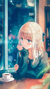 4k iphone pubg 4k joker 4k ultra hd hd phone 4k ipad 4k hd 4k marvel anime bts. Sad Anime Wallpaper For Mobile Anime Girl Drinking Coffee 1080x1920 Download Hd Wallpaper Wallpapertip