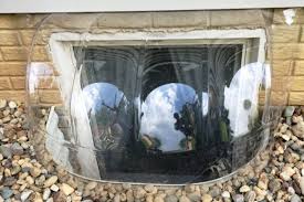 #basementwindows #windowwellcovers #customwindowwellcovers #windowwells a complete vinyl window to replace your existing aluminum windows.fits perfectly in your… 20 Height Semicircle 43 X 21 Bubble Window Well Cover