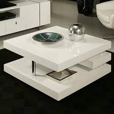 Impacterra Viceroy Coffee Table Coffee Table White Coffee Table Square White Coffee Table Modern