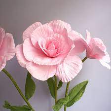 Large artificial flowers for wall. 80cm Large Artificial Flowers Foam Roses Wedding Decoration Rose Flower Wall Road Cited Foam Wreath Decor Party Stage Fake Rose Buy At The Price Of 8 65 In Aliexpress Com Imall Com