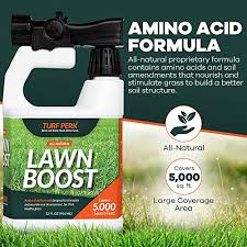 This scotts turf builder with weed control is the winner of the best overall liquid lawn fertilizer in this review. Turf Perk Lawn Boost All Natural Liquid Lawn Booster With Essential Amino Acids Liquid Turf Builder For Healthy Lawn Growth And Increased Drought Tolerance 32 Oz Hose End Sprayer Pricepulse