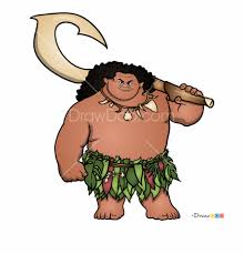See more ideas about moana, disney moana, disney art. How To Draw Maui Moana Draw Maui From Moana Transparent Png Download 5245899 Vippng