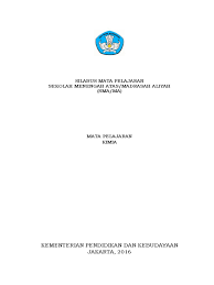 Uraian pembelajaran yang terdapat dalam silabus merupakan alternatif kegiatan yang dirancang berbasis aktivitas. 45 Silabus Kimia Sma Versi 120216