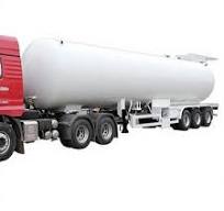 Buy 3 Axle LPG Propane Tank Semi Trailer 60m³ Capacity Tank ...