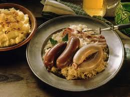 Schlachtplatte Rezept Rezepte Sauerkraut Wurstchen