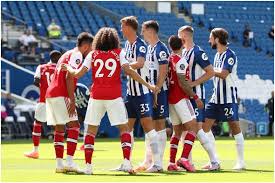 Watch brighton vs arsenal live stream match for free. Brighton 2 1 Arsenal Neal Maupay Stoppage Time Winner Leaves Gunners Fuming Football Sport Express Co Uk