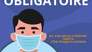 Le port du masque est désormais obligatoire dans les lieux publics clos à partir de ce lundi 20 juillet, afin de lutter contre la propagation de l'épidémie de déjà obligatoire dans les transports en commun depuis le 11 mai, la direction générale de la santé a détaillé ce dimanche qu'il est désormais imposé. Coronavirus En Saone Et Loire Le Maire De Digoin Rend Le Port Du Masque Obligatoire