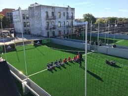 Field On A Roof In Queens Soccer Field Field Fields