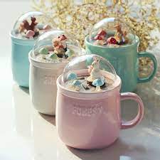 Maybe you would like to learn more about one of these? Discount Saiclehome Lovely Cute Micro Landscape Ceramic Cup Creative Christmas Gift Ceramic Coffee Mug Mugs Creative Christmas Gifts Ceramic Mug With Lid