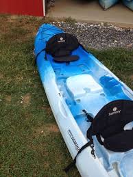 The comfortable tiered seating allows for the kayak to be paddled solo or tandem and can even transport a 3rd smaller passenger in the center seat. Used Perception Sport Rambler Cedar Creek Outdoor Center Facebook