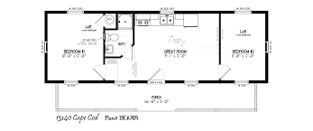 16x40 Cabin Floor Plans Log Cabin Floor Plans Cabin Floor Plans Tiny House Floor Plans