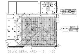 Restaurant Ceiling Plan Drawing Free Download Dwg File Cadbull In 2020 Ceiling Plan Plan Drawing False Ceiling Design