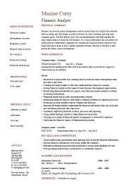 Financial business analyst resume summary : Finance Analyst Resume Analysis Sample Example Modelling Business Career History Jobs