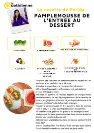 698 recettes de cuisine à découvrir sur le blog la cuisine quotidienne. La Quotidienne Voici La Recette Du Pamplemouse De L Entree Au Dessert Facebook