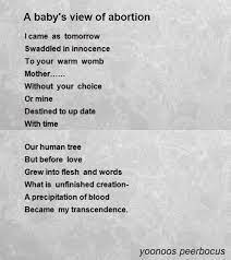 Vivendo Damusica Baby39 S View Of Abortion Poem By Yoonoos Peerbocus Poem Hunter