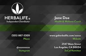 Does it appeal to you and will it appeal to your customers? Herbalife Business Card On Behance