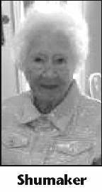 MARGARET SHUMAKER Obituary (2013)