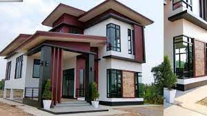 Ruang tamu rumah mewah rumah minimalis tangga reka bentuk dalaman moden reka bentuk dalaman rumah hiasan dalaman rumah. Rumah Dua Tingkat Moden Desainrumahid Com