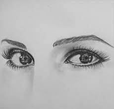 A makeup artist is drawing the eye line to a model.the skin of the model is pale and. Pencil How To Draw Eyes Novocom Top