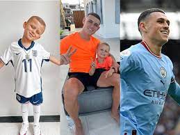 Phil Foden's mini-me son 'El Wey' has more Instagram followers than England  team | HELLO!