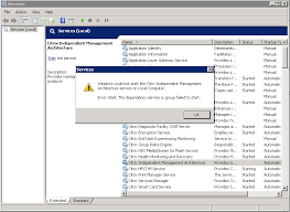 Solved: Citrix Xenapp 6.5 Won't Start | Experts Exchange