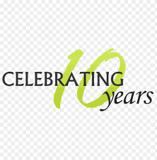 After all this time there is an enviable balance for this salsa group. Celebrating 10 Years Green Png Image With Transparent Background Toppng