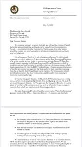 Sample letter banning from premises Paula Reid On Twitter Inbox Doj Letter Urges Nevada To Reconsider Banning Religious Gatherings Of Ten Or More People Covid