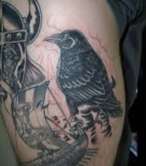 The most common types of tattoos to depict there are viking raven tattoo, norse raven tattoo, celtic crow tattoo, raven on a skull, or a raven on a branch (maybe with a. Raven Tattoo Meanings Designs And Ideas Tatring