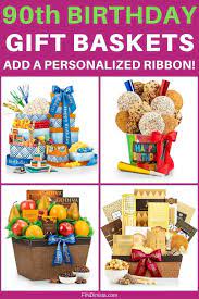 In place of a 90th birthday party guest book, print cards with different photos of the guest of honor. Gifts For 90 Year Old Woman Birthday Gift Baskets 90th Birthday Birthday Gifts For Grandma