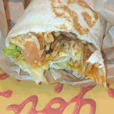 It consisted of two portions of beef or chicken, nacho cheese, beans, green onions, tomatoes, sour cream, and crunchy red tortilla chip strips. 7 Layer Burrito Picture Of Taco Bell Croydon Tripadvisor