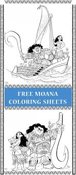 Moana Coloring Pages Festa Moana Moana Festa