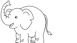 Pada masa itu kita sering menggambar pemandangan dengan background gunung. 20 Sketsa Gambar Hewan Gajah Yang Mudah Di Warnai Untuk Paud Tk Sd Kanalmu