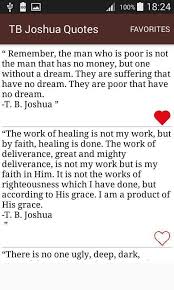 Temitope balogun joshua, commonly referred to as t. Tb Joshua Quotes For Android Apk Download