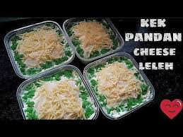 Kek cheese leleh menggunakan sukatan cawan, amat mudah membuatnya. Pin On Pandan Cake