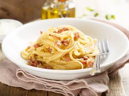 Spaghettis Carbonara Tres Simples Recette Spaghetti Carbonara Carbonara Recettes De Cuisine
