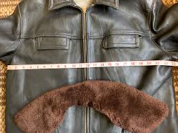 Men S Vintage French Rene Jarlier 1940 S Leather Flight Motorcycle Jacket 46 Large The Fedora Lounge