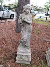 Vintage Architectural And French Garden Antique Statues And Bistro Table Sets For Sale English Country Garde Dog Garden Statues Antique Statue Garden Statues