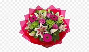 Wedding invitation greeting card flower birthday, plant flowers watercolor wedding, white and pink flower with victor and abigail text overlay, love, watercolor painting, watercolor leaves png Vibrant Handtied Bouquet From Bethlehem Floral Studio Pink And Green Wedding Flowers Free Transparent Png Clipart Images Download