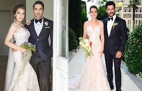 Maybe you would like to learn more about one of these? Fahriye Evcen In Gelinligi Neslihan Atagul Un Gelinliginin Aynisi Mi