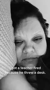 Teacher Throws Desk Fort Bragg High School California