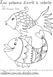 Des poissons à imprimer, colorier, et accrocher! (Poisson d'avril!) - Allo  Maman Dodo | Poisson d avril dessin, Coloriage poisson, Poisson d'avril à  imprimer