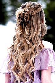 Pin On Braids Wedding Hairstyles Half Up Half Down Down Curly Hairstyles Hair Styles