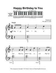 Happy birthday piano notes happy birthday is a great piece to learn to play on the piano because you there is an easy piano sheet music version which you should be able to have a go at learning even if there is a pause (fermata) symbol on the second beat of bar 6. Happy Birthday Keyboard Music Notes