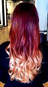 Red To Blonde Ombre Ombre Hair Blonde Red Blonde Ombre Red To Blonde