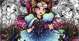 Mermaids, fairies, & other girls of whimsy coloring book: Hannah Lynn Archives Coloring Queen
