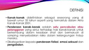 Penderaan Kanak Kanak