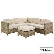 amalfi woven hill wicker corner sofa set briscoes nz corner sofa set sofa set outdoor wicker furniture